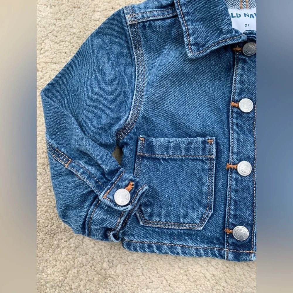 Old Navy Size 2T Denim Jean Jacket